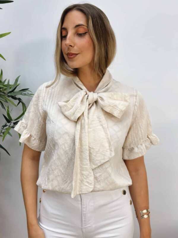 Blusa Lazada Beige