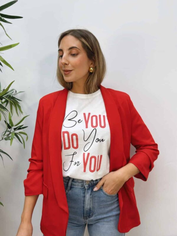 Blazer Basic Roja