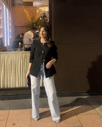 Blazer Elegant Negra