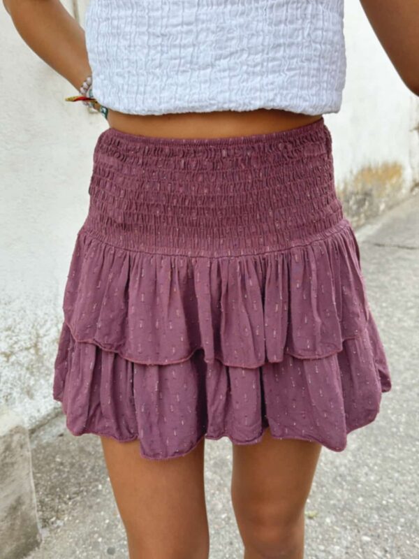 Falda Pantalón Burdeos