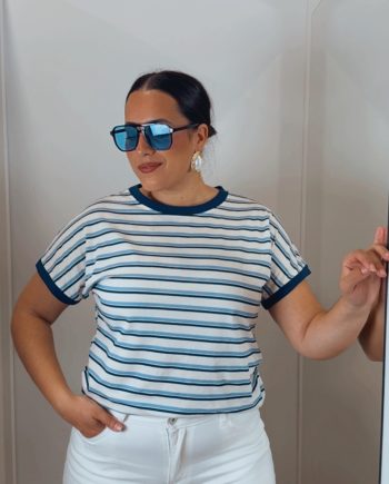 Básica Rayas Marino