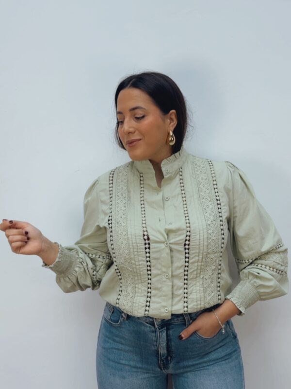Blusa Dulceida Verde Agua