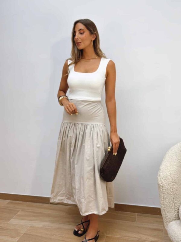 Falda Cassai Beige