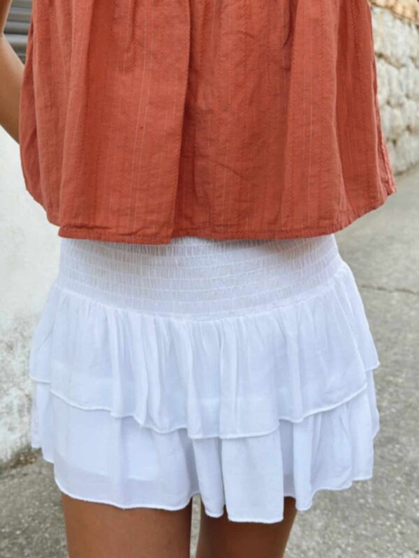 Falda Pantalón Blanca