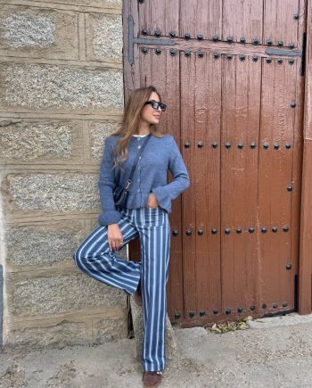 Pantalón Capri Rayas