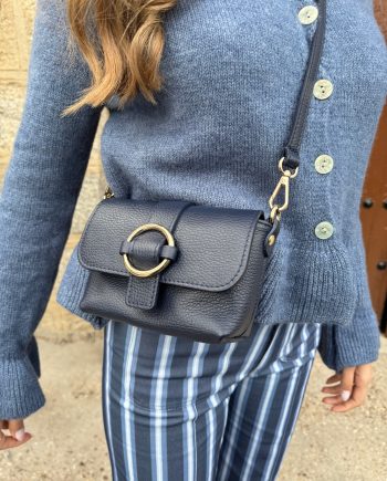 Bolso Piel Marino
