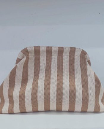 Bolso Rayas Beige & Camel