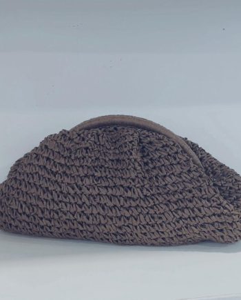 Bolso Rafia Chocolate