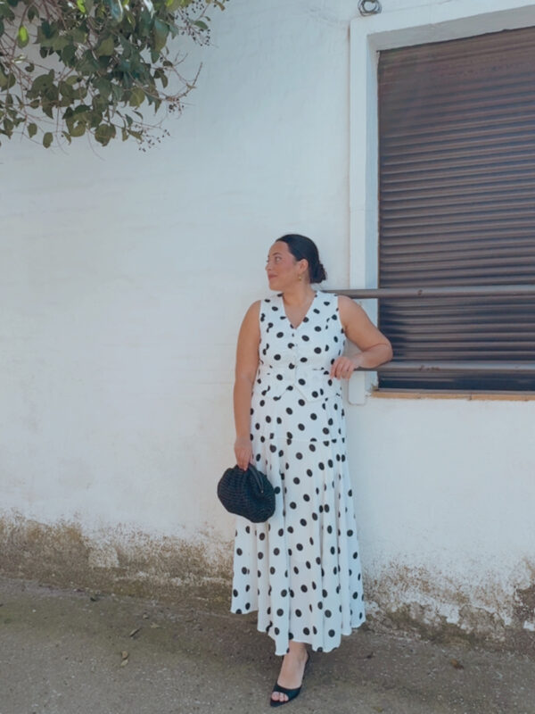 Conjunto Lunares Blanco & Negro