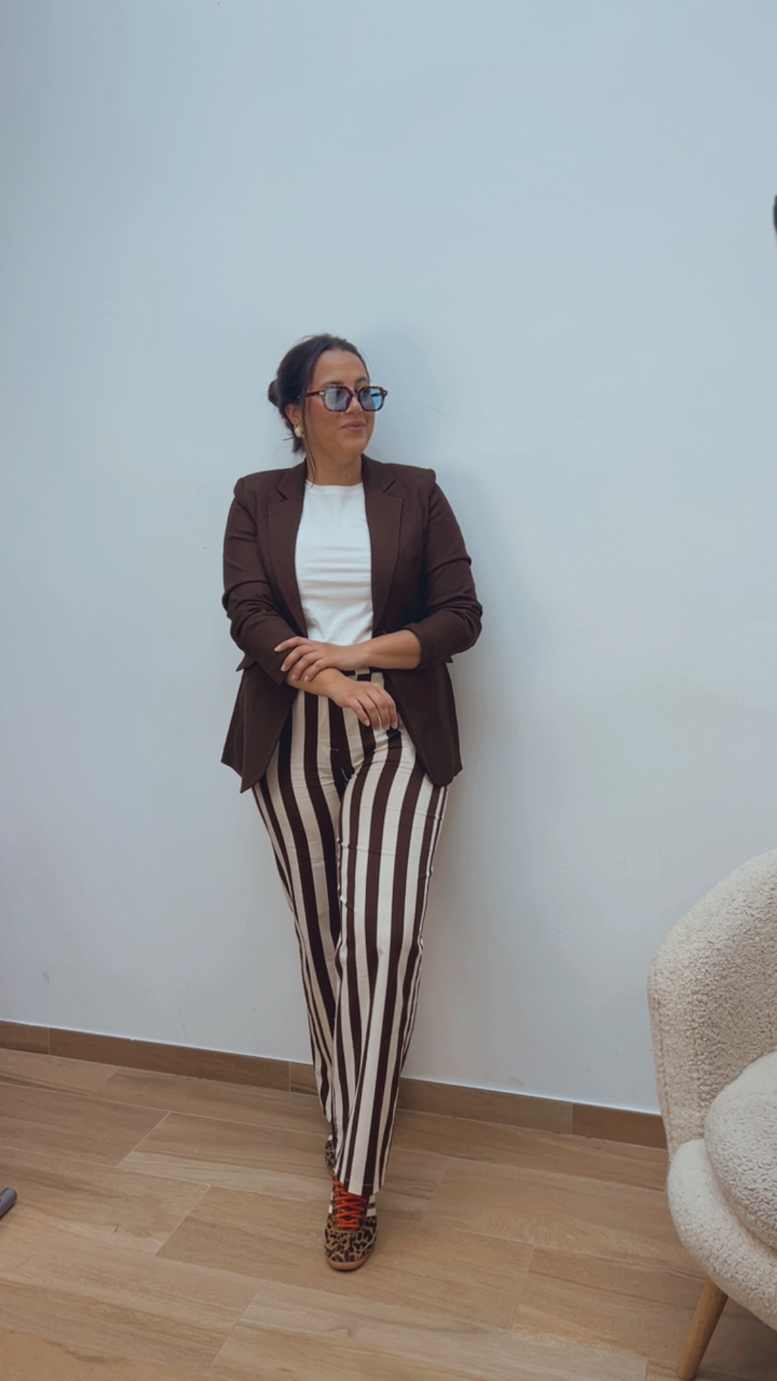 Blazer Entallada Chocolate