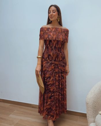 Vestido Tul Teja