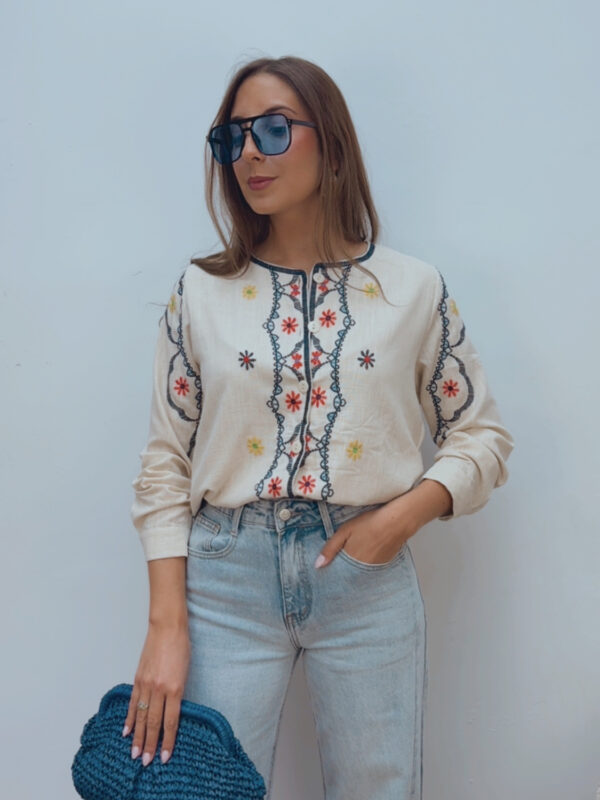 Chaqueta Bordada
