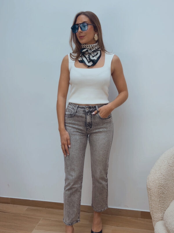 Jeans Gris Y5330