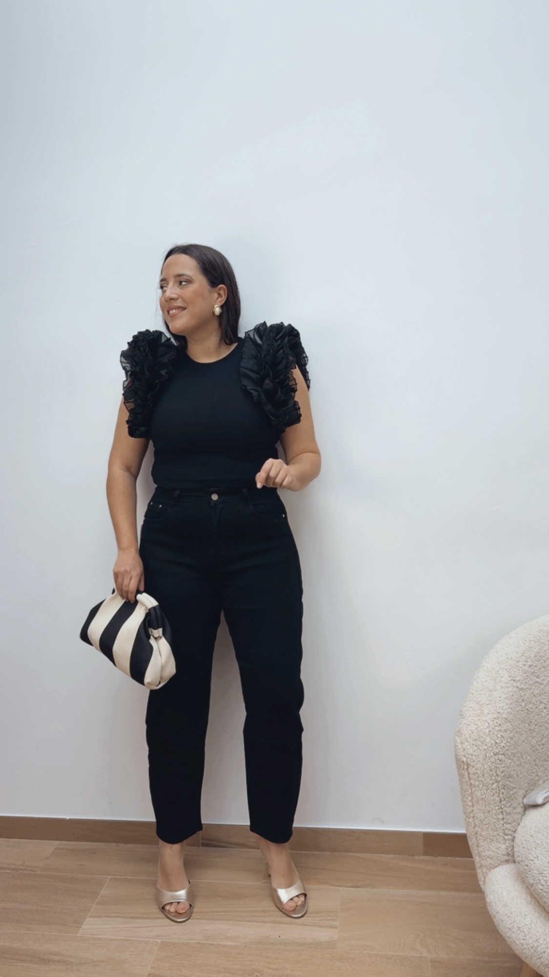 Pantalón Ballon Negro