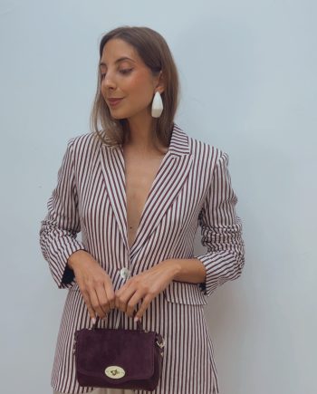 Blazer Raya Burdeos