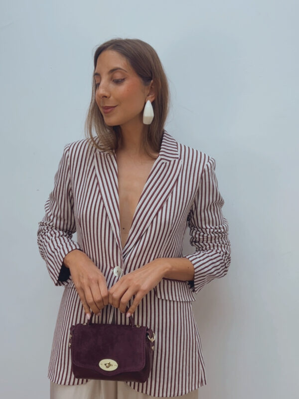 Blazer Raya Burdeos