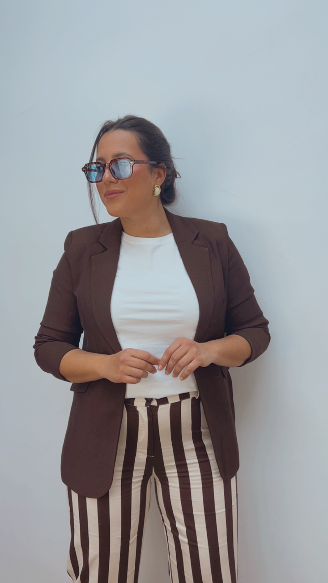 Blazer Entallada Chocolate