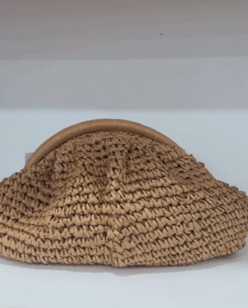 Bolso Rafia Camel