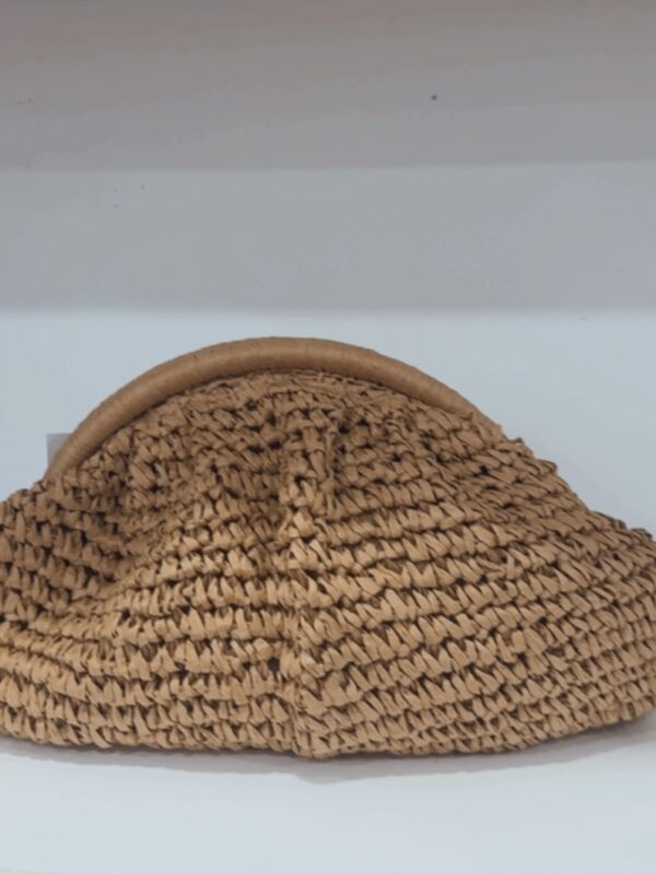 Bolso Rafia Camel