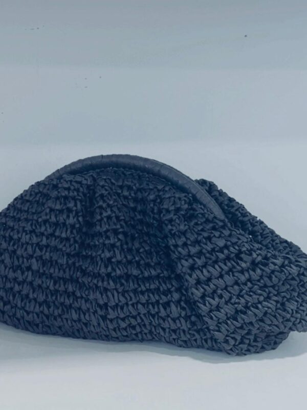 Bolso Rafia Negro