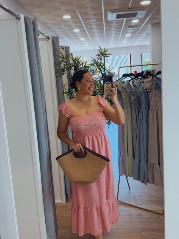 Vestido Vichy Rojo