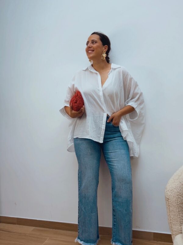 Maxi Blusa Blanca
