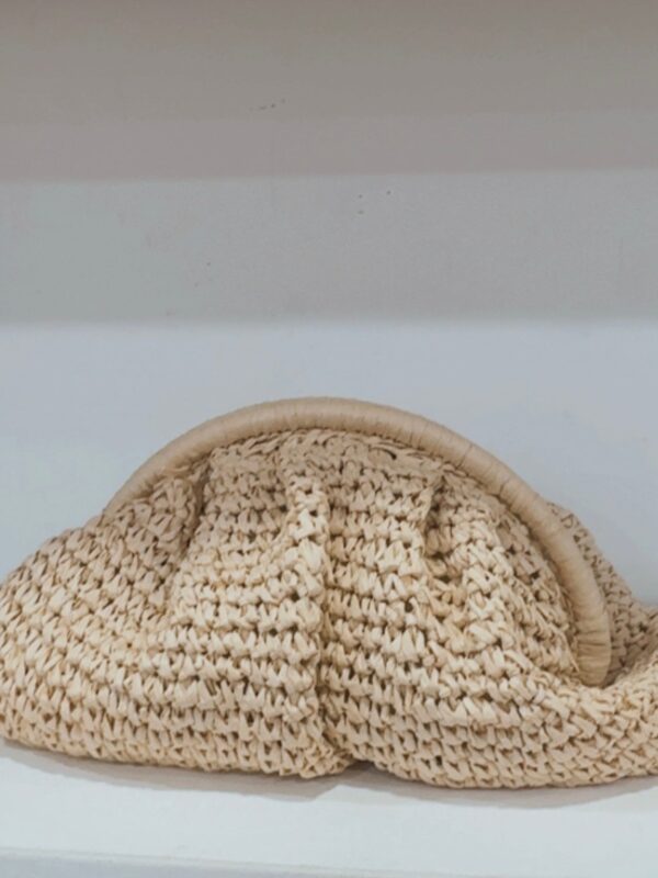 Bolso Rafia Camel