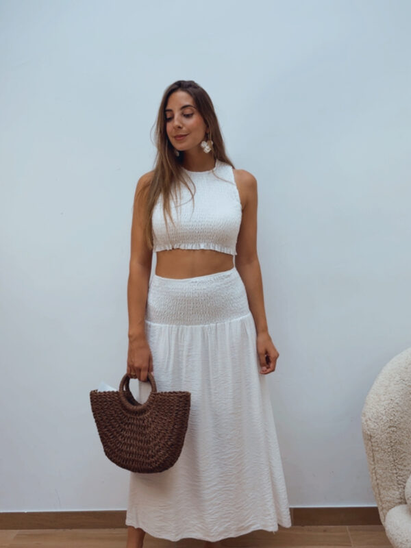 Crop Top Blanco