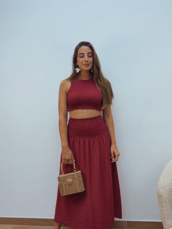 Crop Top Frambuesa