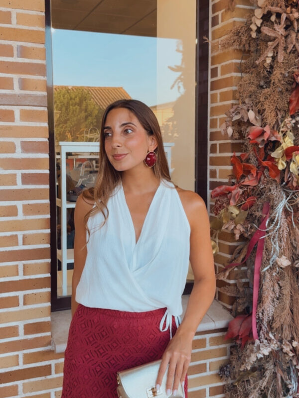 Top Cruzado Blanco