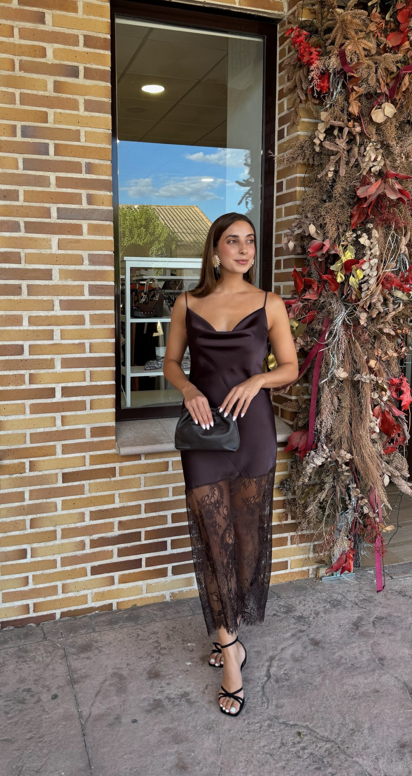Vestido Lencero Chocolate