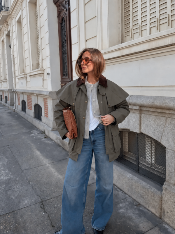 Parka Capa Desmontable Khaki