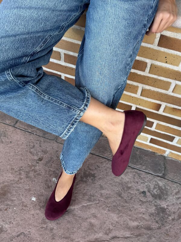 Bailarina Barefoot Burdeos