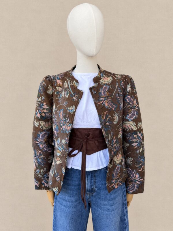 Chaqueta Tapicería Malabia Chocolate