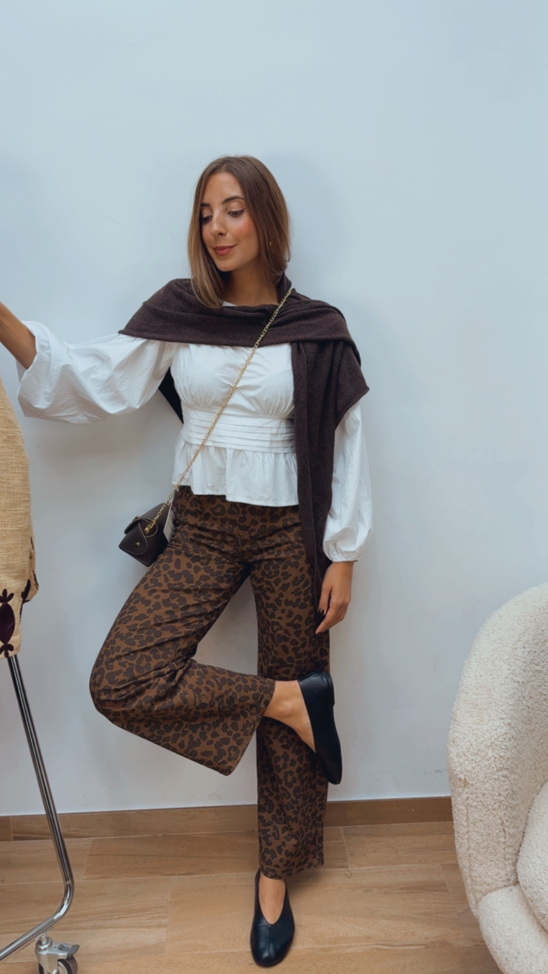 Jeans Print Chocolate & Café