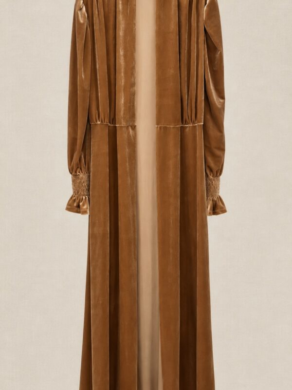 Kimono Terciopelo Camel