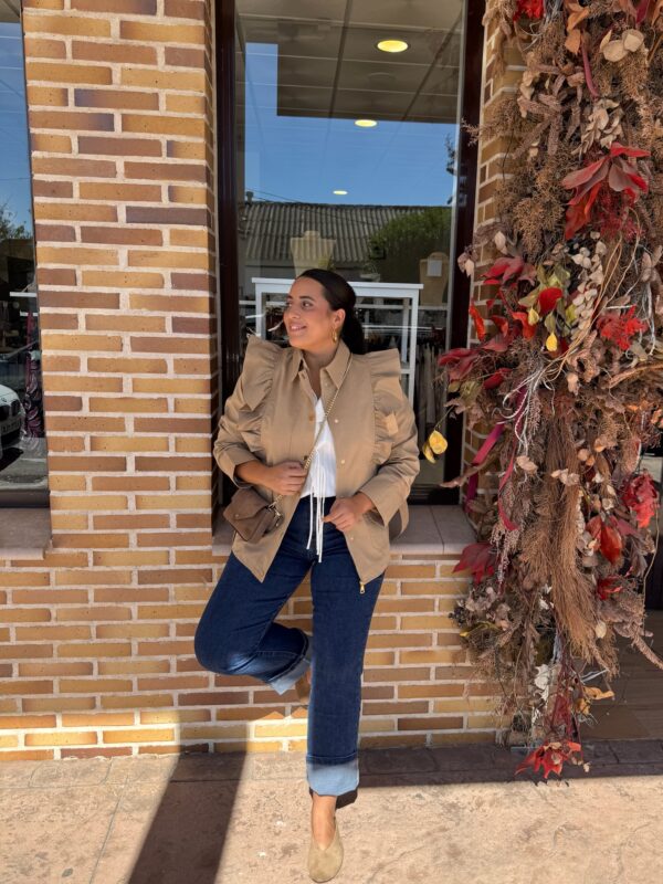 Parka Volante Beige
