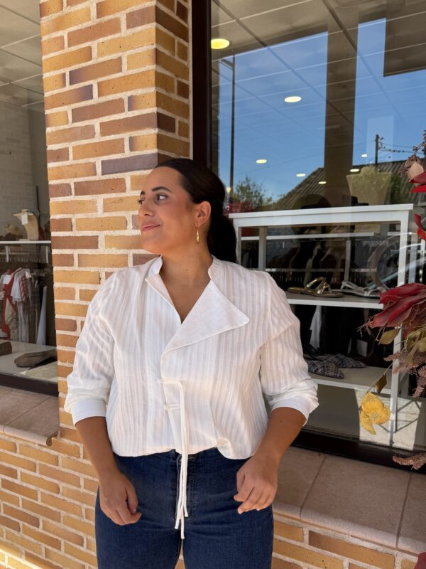 Blusa Blanco Roto