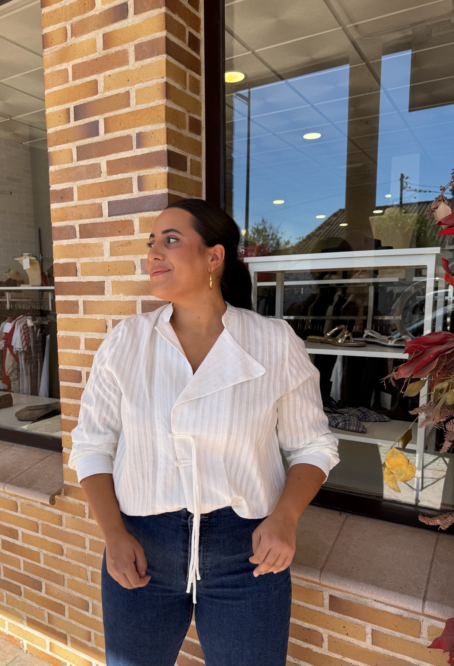 Blusa Blanco Roto