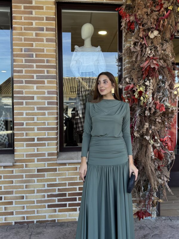 Conjunto Cris Verde Seco