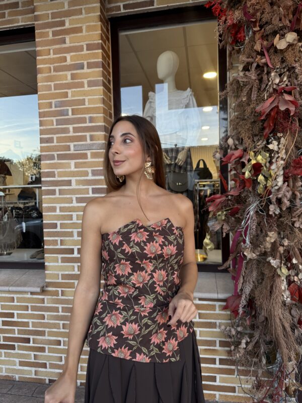 Top Choco Flor Melocotón